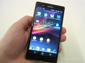 xperia z review front picture