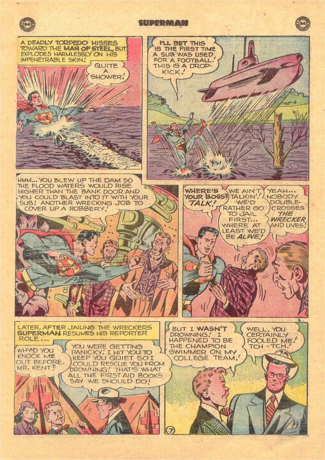 Read online Superman (1939) comic -  Issue #54 - 9