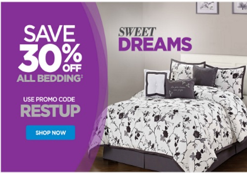 The Shopping Channel Flash Sale 30% Off All Bedding Promo Code