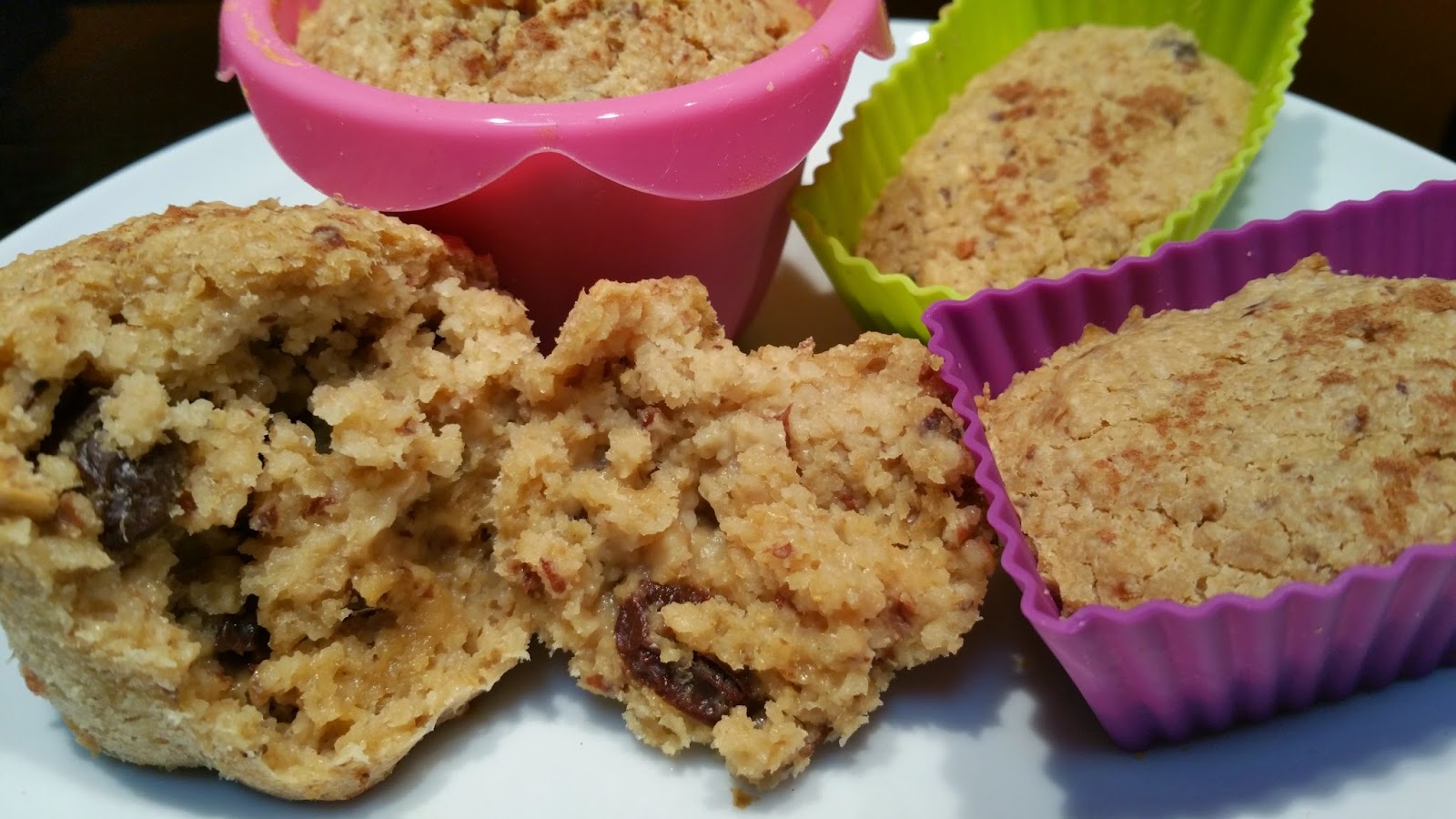 Cooking with Love Sugar free Apple & Raisins Baked Oat Cake