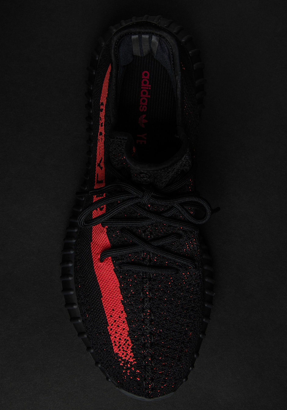 Adidas Yeezy Boost 350 v2 Red Core Black kanye west BY 9612 Size 5