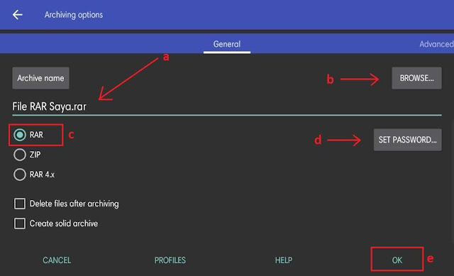 Membuat File ZIP & RAR 8