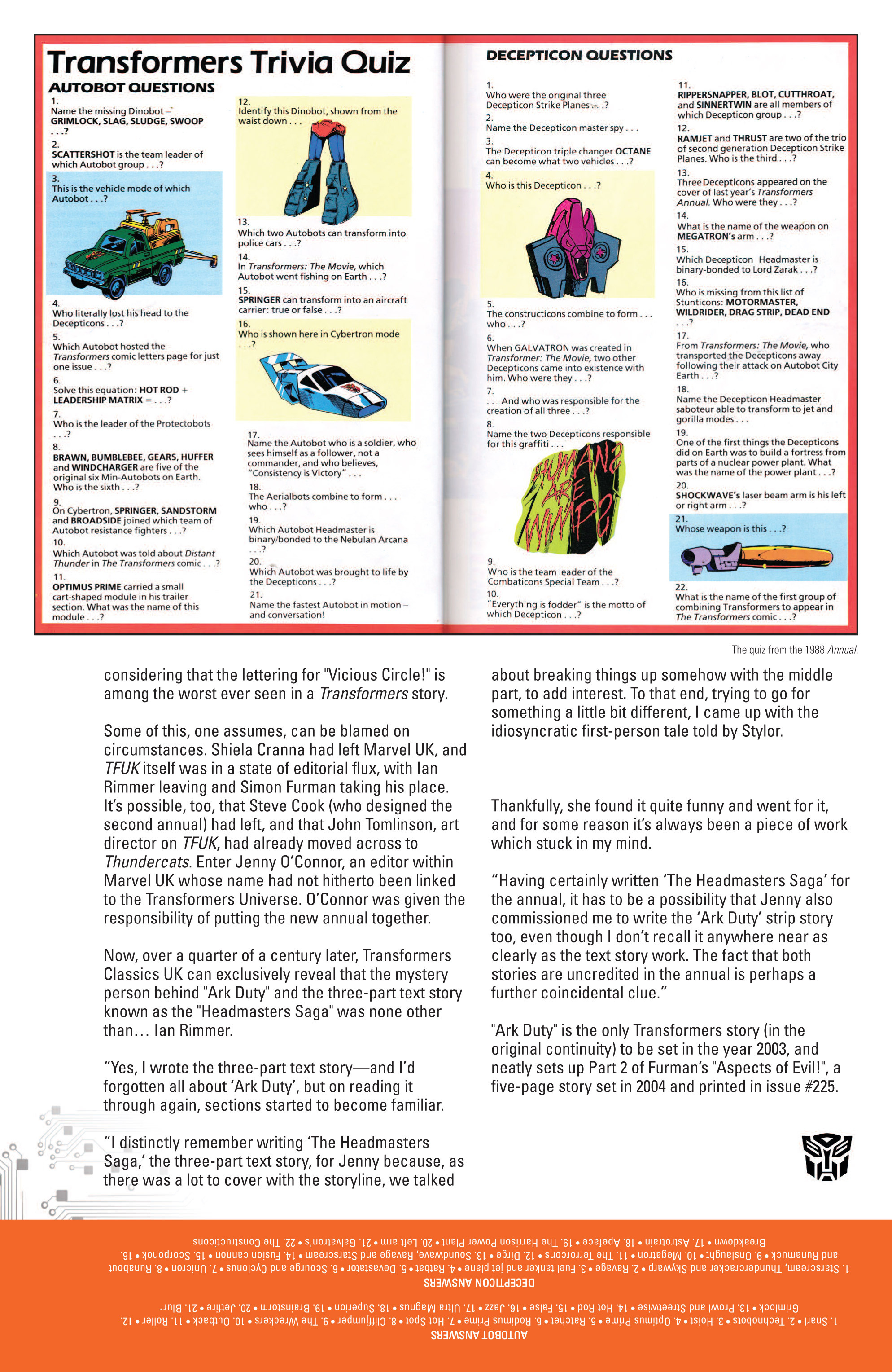 Read online The Transformers Classics UK comic -  Issue # TPB 4 - 301