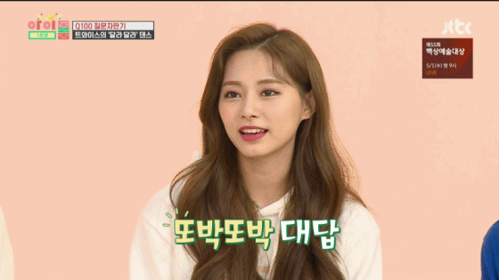 쯔위가 말만 해도 단체로 우쭈쭈하는 언니들