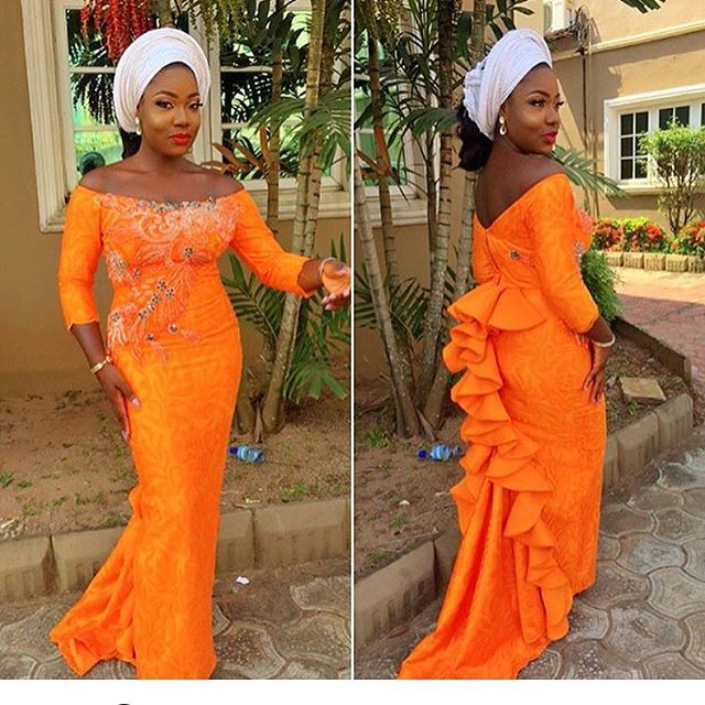 Voguish Aso Ebi Gowns That Will Blow Your Mind and Brighten Your ...