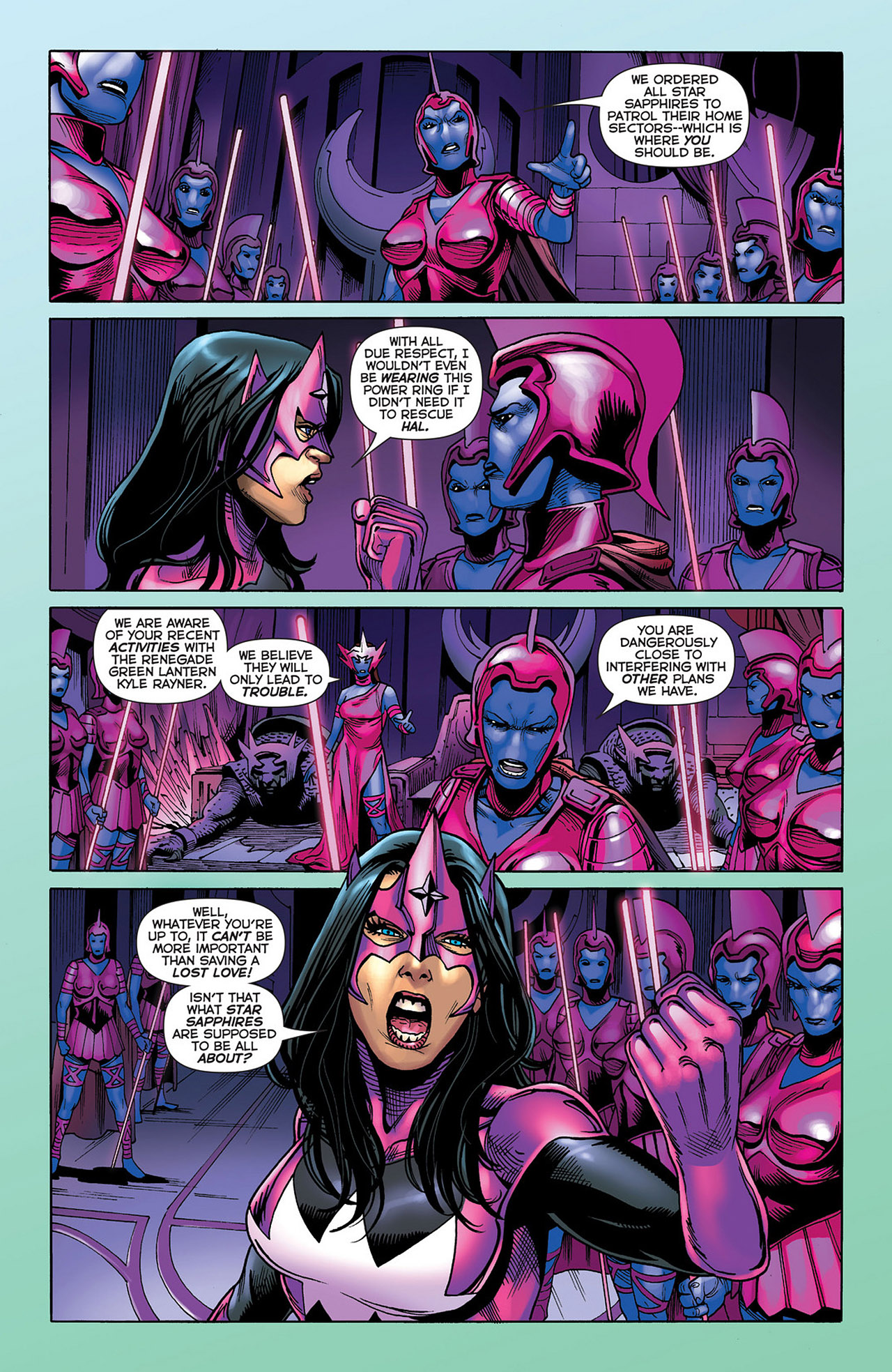 Read online Green Lantern: New Guardians comic -  Issue #14 - 8