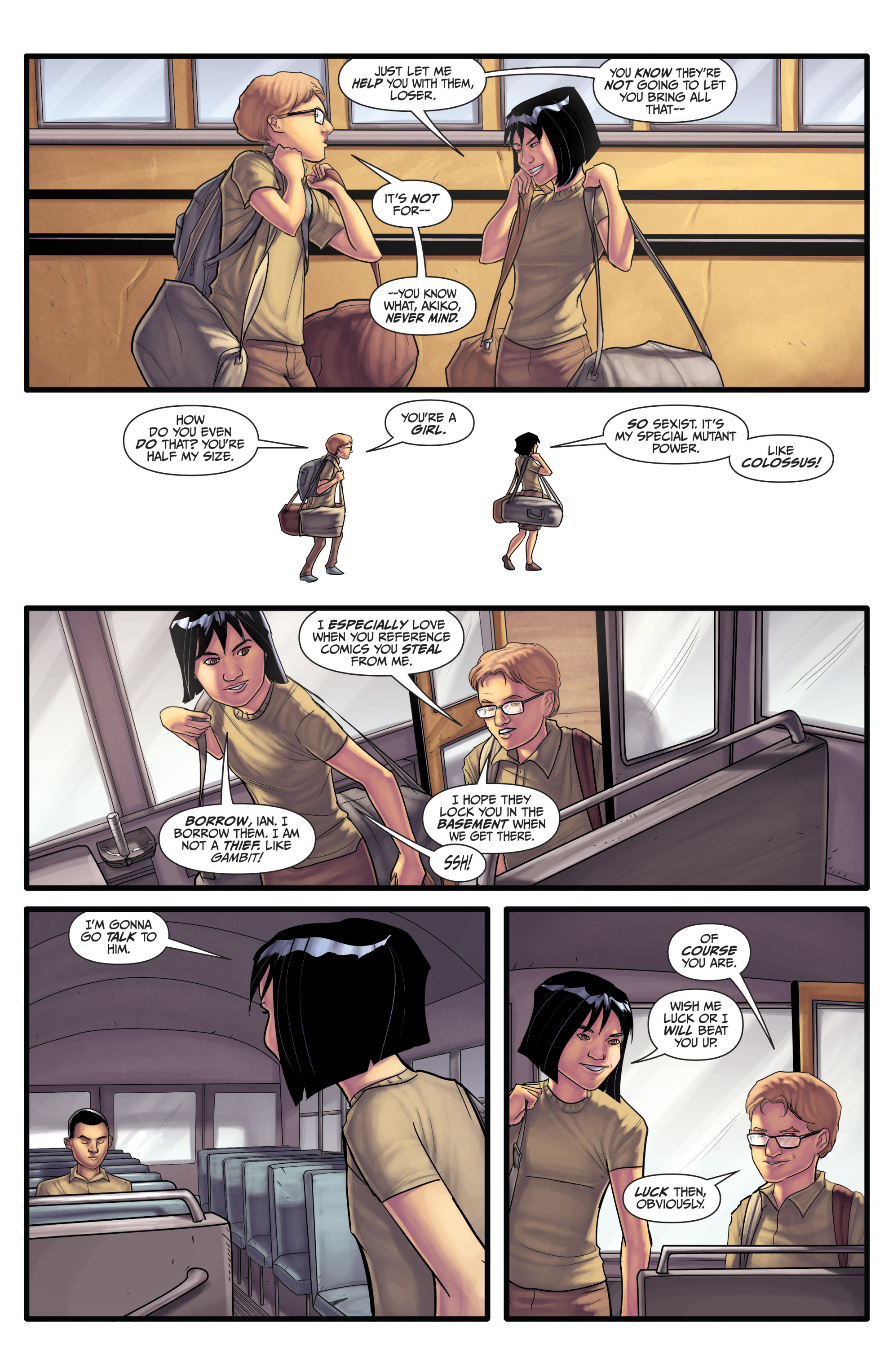 Read online Morning Glories comic -  Issue #21 - 10