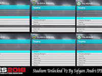 PES 2018 Stadium Unlockd V3 dari Sofyan Andri PES 2018 Stadium Unlockd V3 dari Sofyan Andri