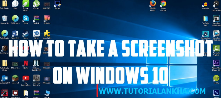 Cara Screenshot Login dan Lock Screen pada Windows 10 Tanpa Aplikasi