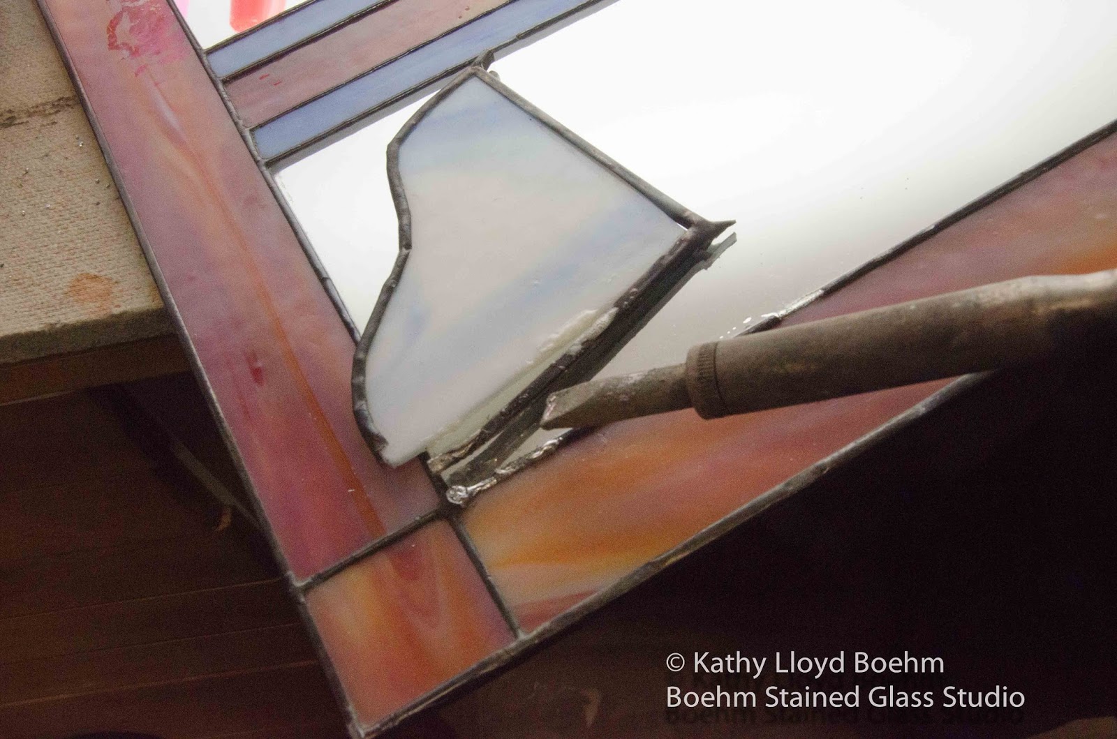 Boehm Stained Glass Blog Stained Glass Mirror Repair