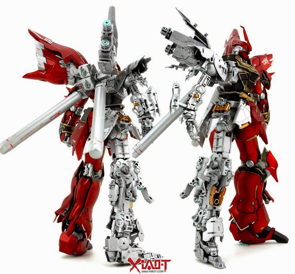 GUNDAM GUY: MG 1/100 Sinanju [Inner Frame] - Painted Build