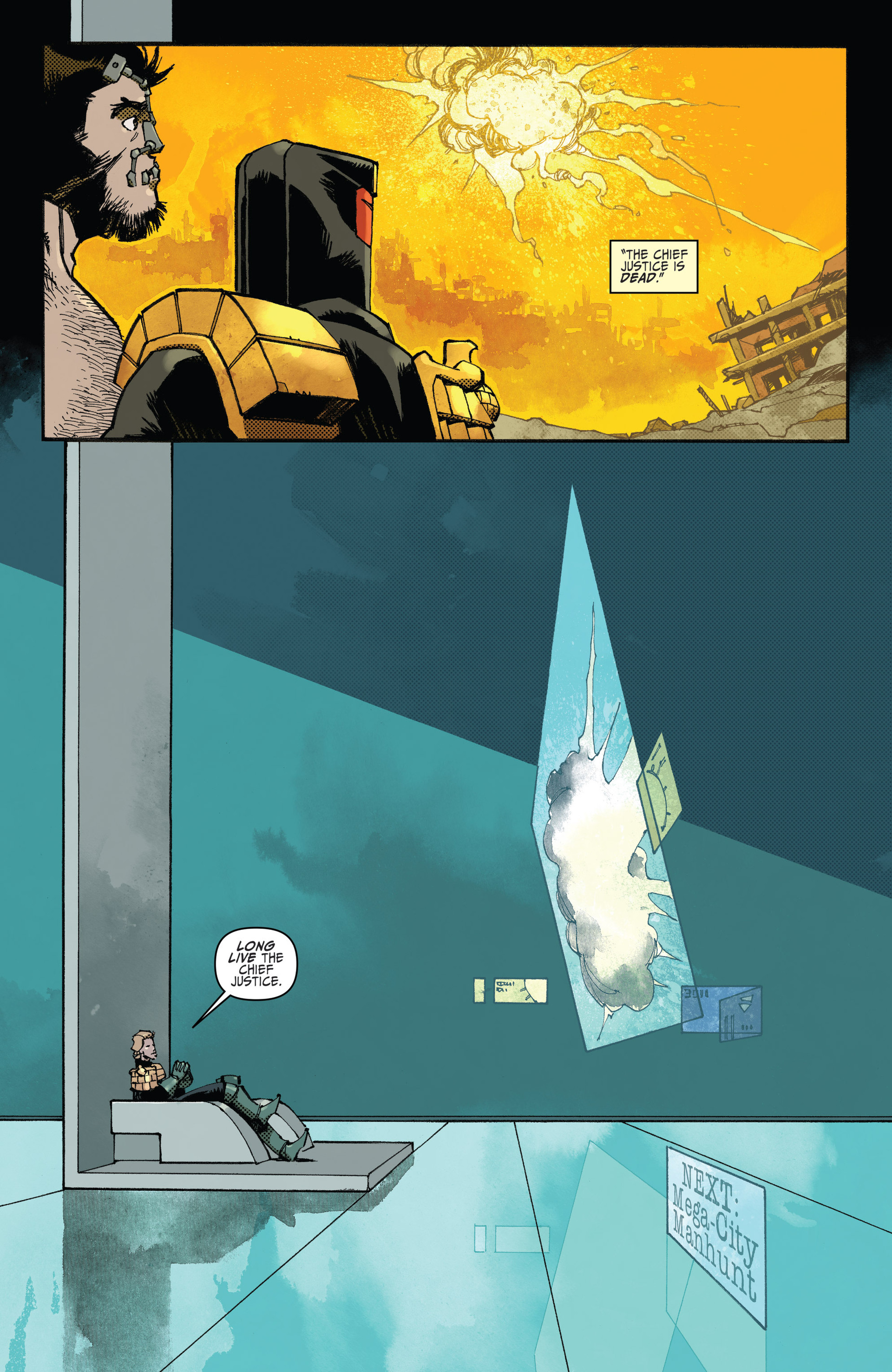Read online Judge Dredd (2012) comic -  Issue #24 - 22