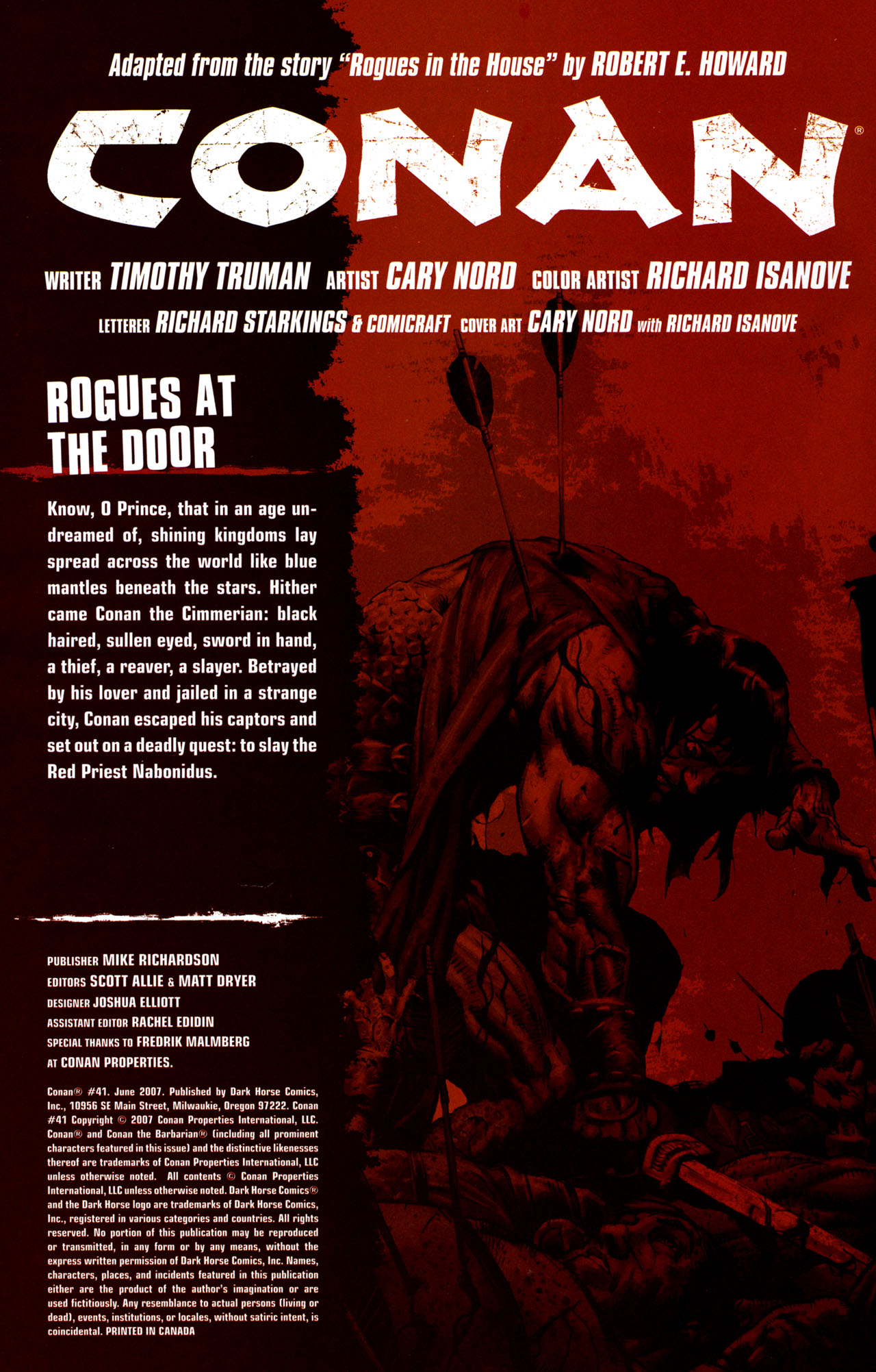Read online Conan (2003) comic -  Issue #41 - 2