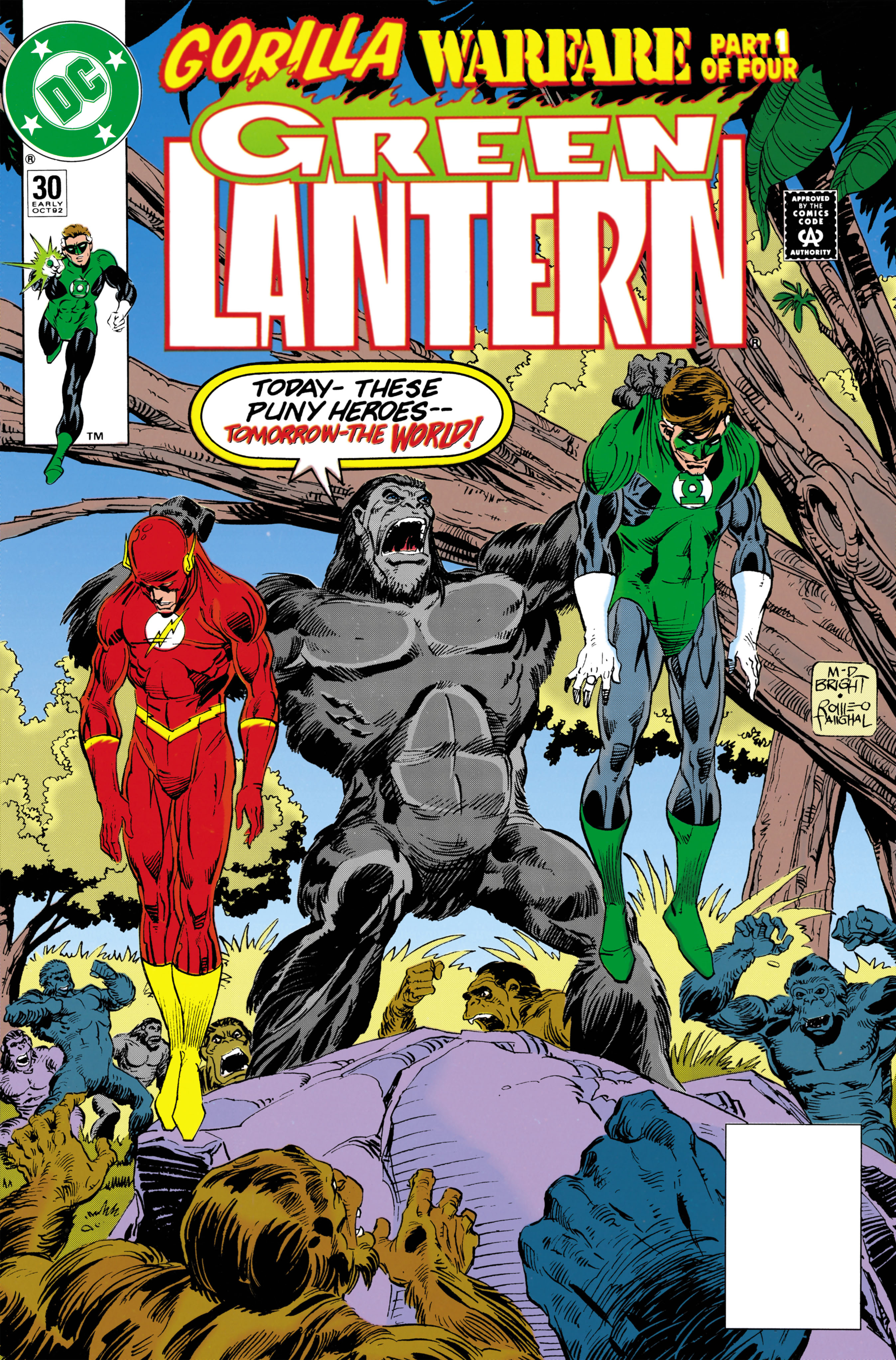 Read online Green Lantern (1990) comic -  Issue #30 - 1