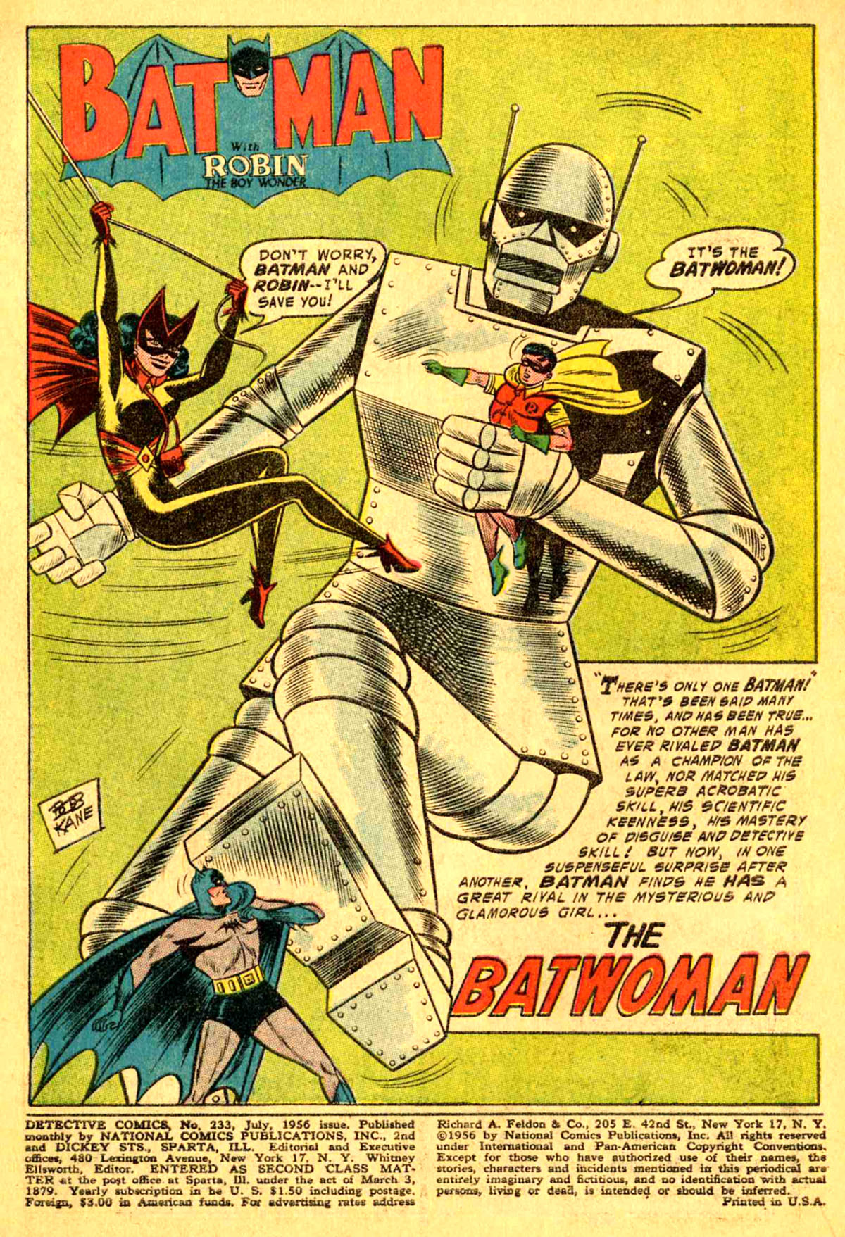 Read online Detective Comics (1937) comic -  Issue #233 - 3