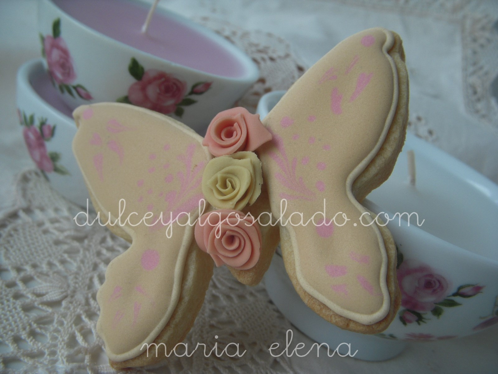 dulce y algo salado-galletas decoradas: Galletas vintage!