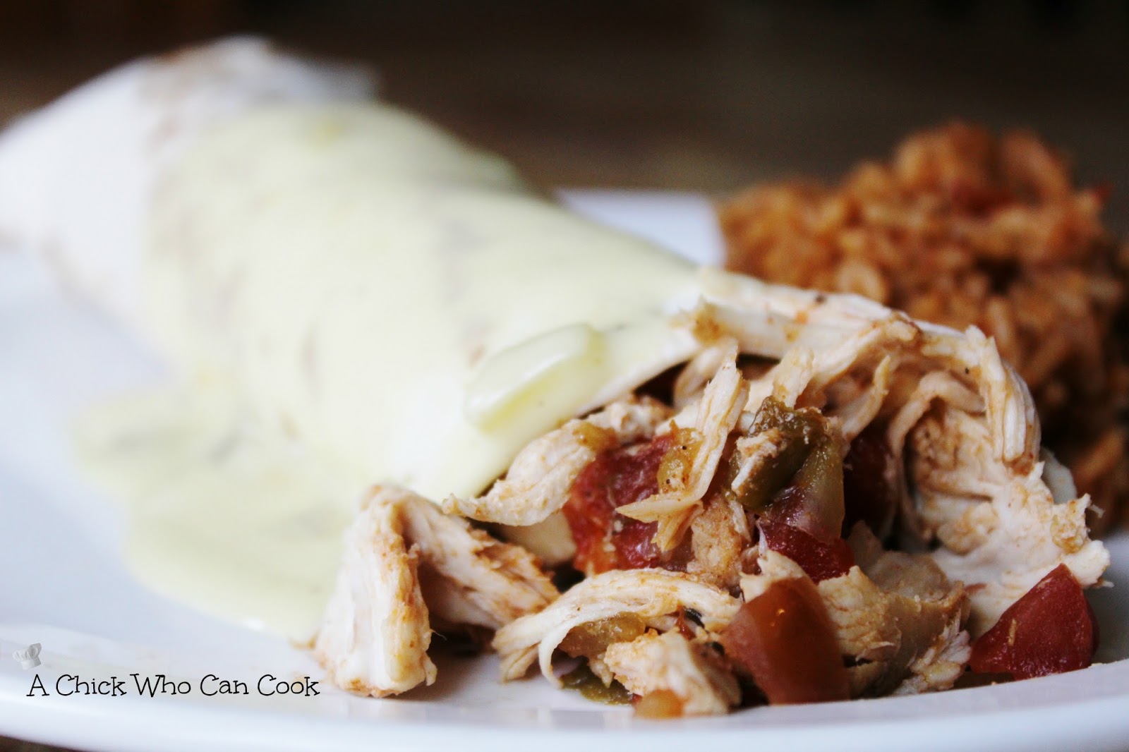 A Chick Who Can Cook: Smothered Burritos