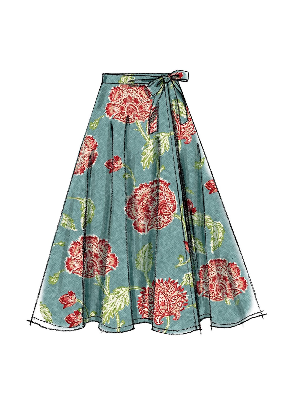 Modestly Sew Wrap Skirts
