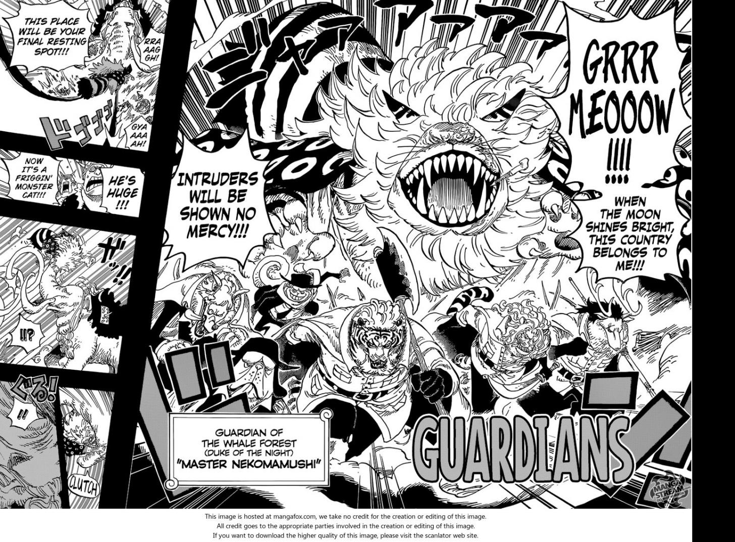 One Piece Ch 809: Master Nekomamushi