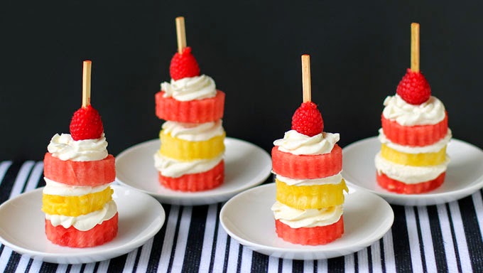 mini watermelon cakes hungry happenings desserts