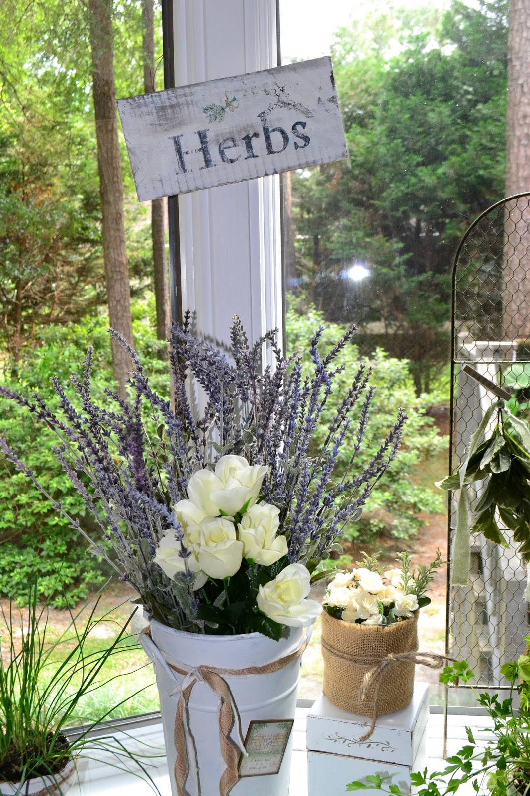 Sweet Inspirations by JP designs: My Kitchen Window Herb Garden