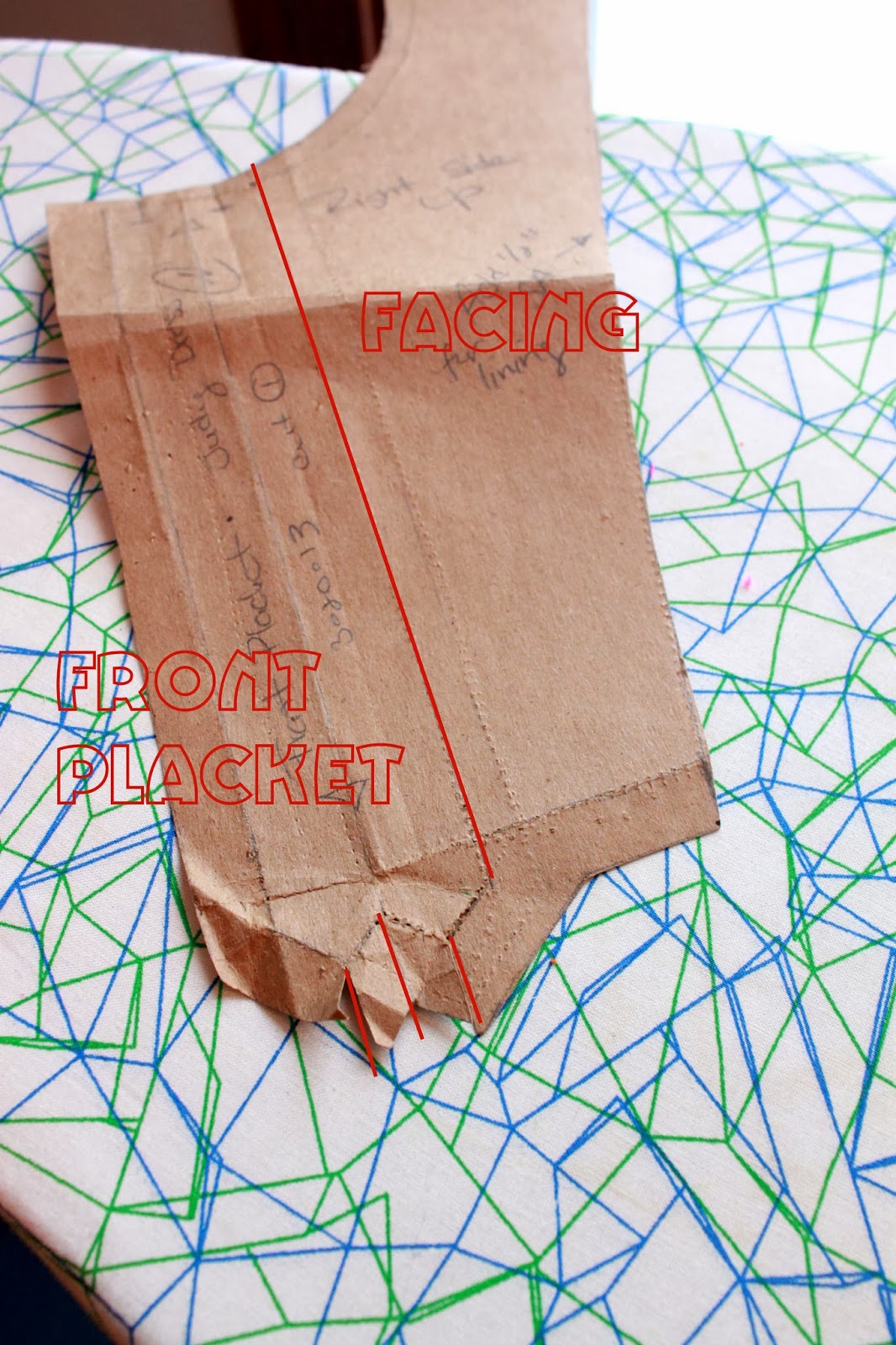 Psychedelic Judy Top and Tips for Sewing a Placket