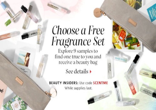Sephora Free Fragrance Set Promo Code