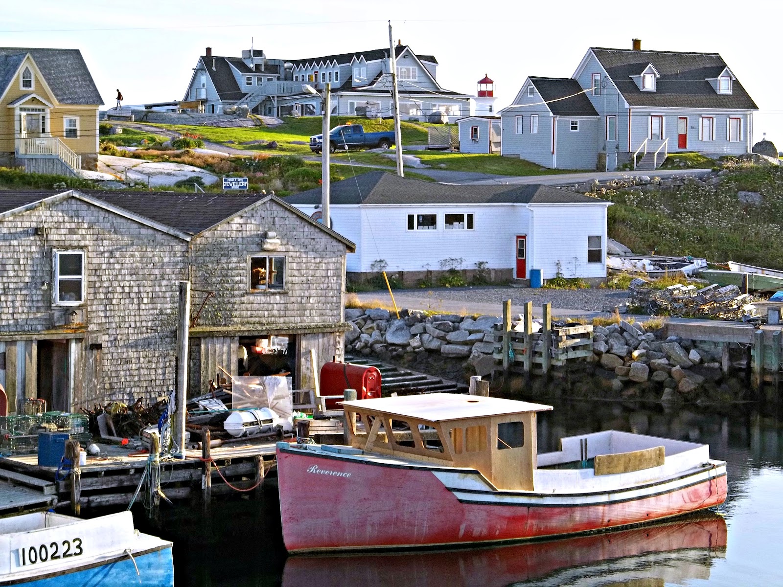 The Written World Touring Nova Scotia Peggy's Cove