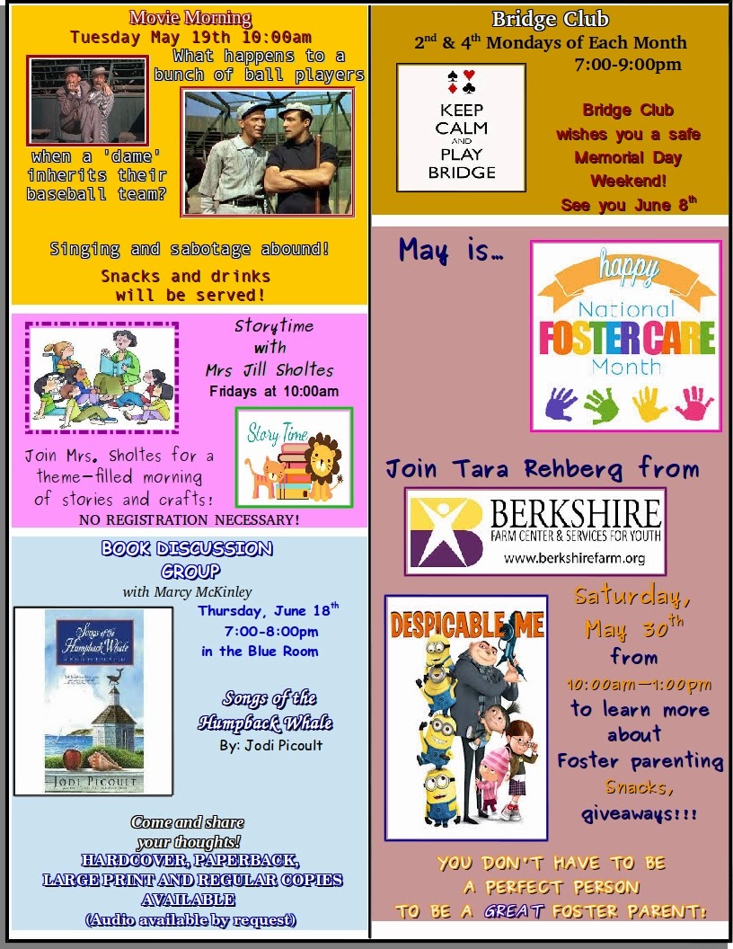 Schoharie Free Library May 2015