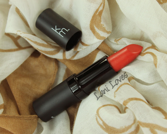 Karen Murrell - Red Shimmer Lipstick Swatches & Review