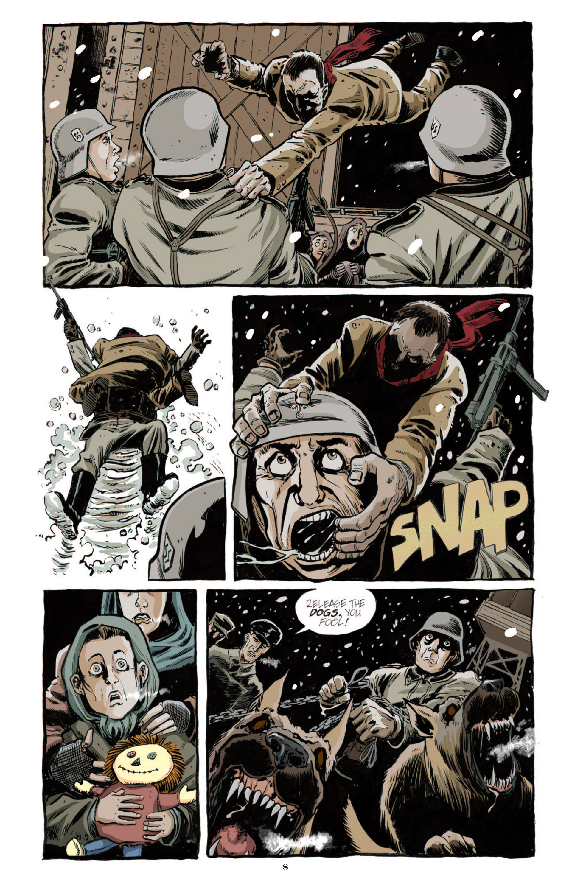 Read online The Crow: Skinning the Wolves comic -  Issue #1 - 9