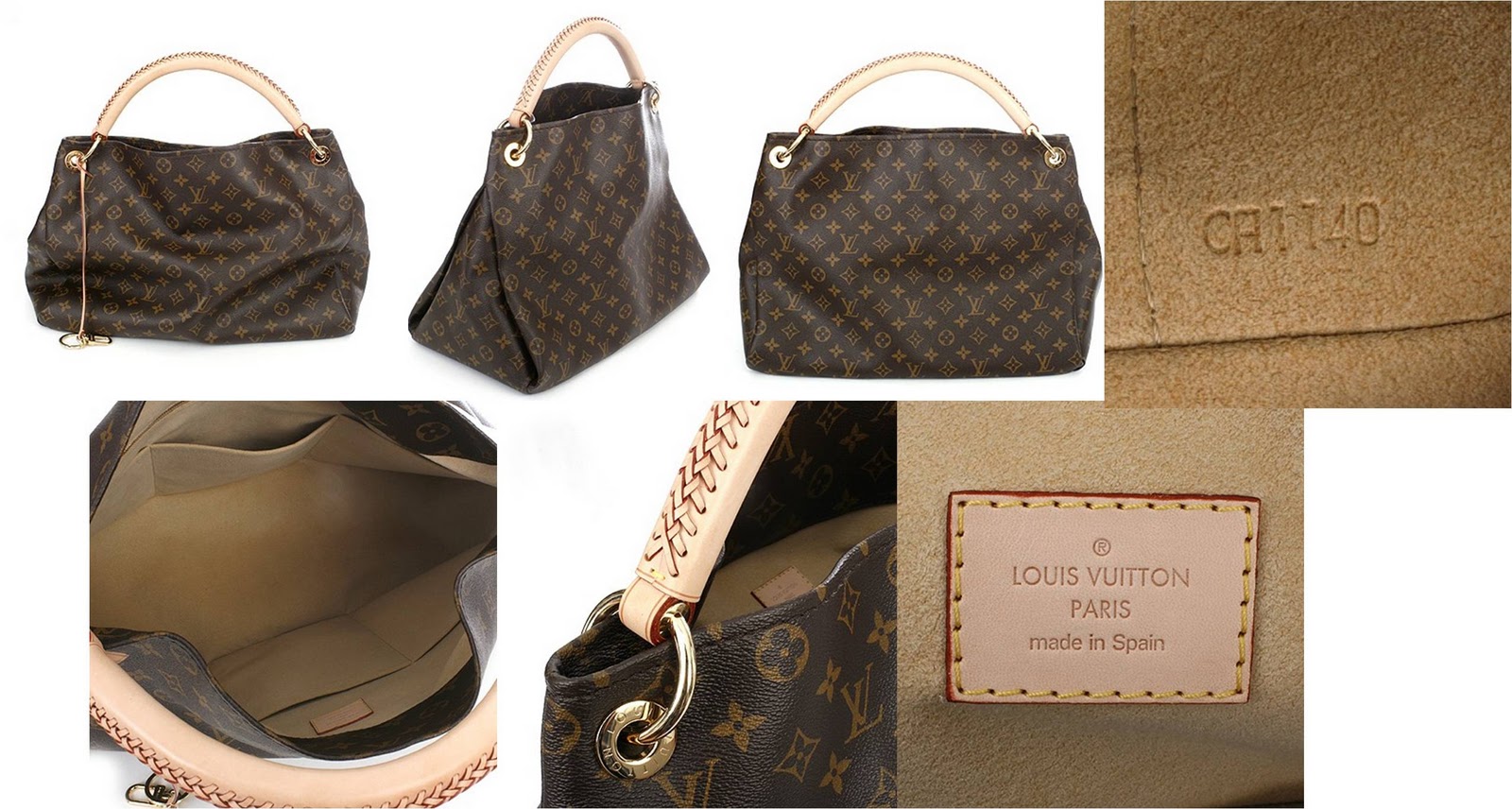 The Bags Affairs ~ Satisfy your lust for designer bags: Louis Vuitton Monogram Canvas Artsy MM ...