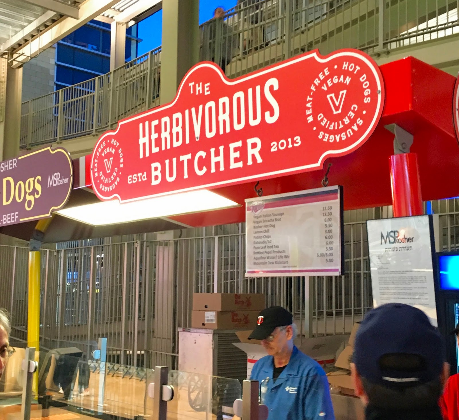 Mill City Vegan Herbivorous Butcher at Target Field