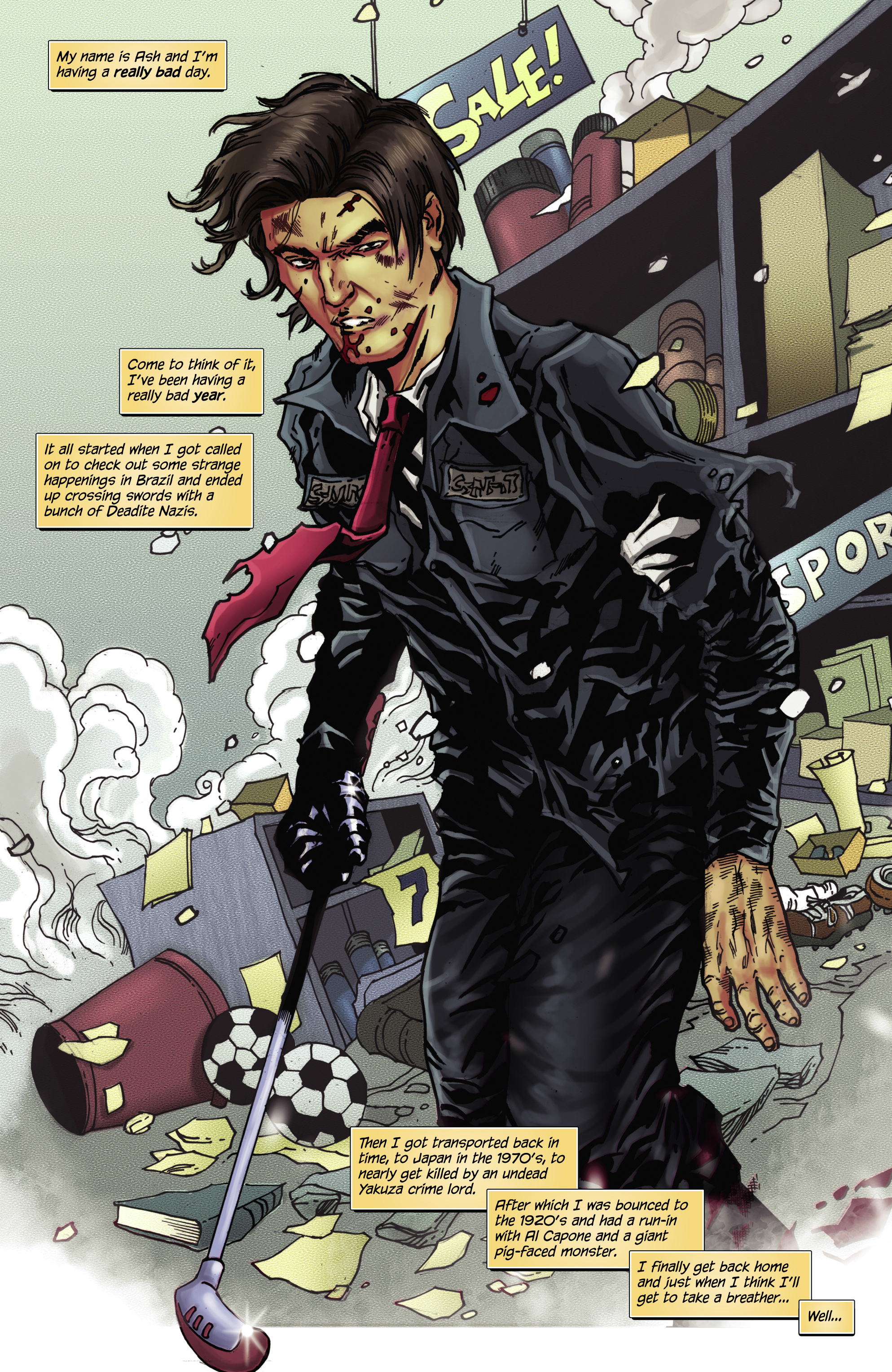 Read online Army of Darkness (2012) comic -  Issue # TPB 2 - 96