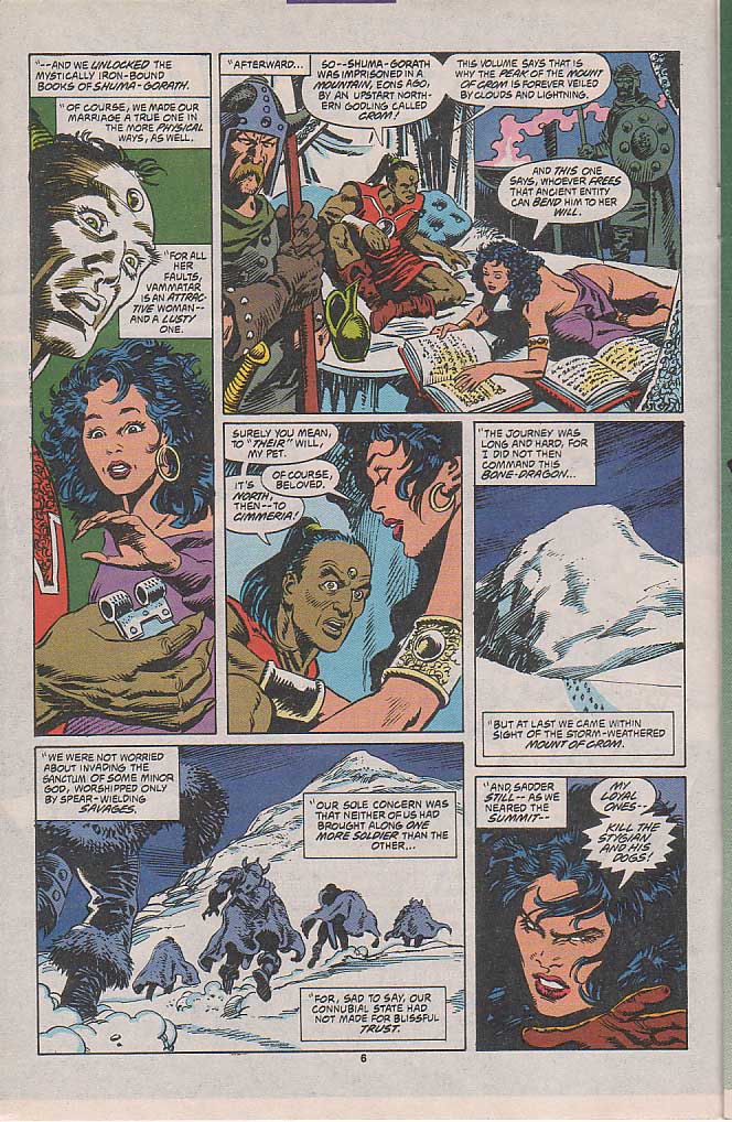 Read online Conan the Barbarian (1970) comic -  Issue #258 - 6