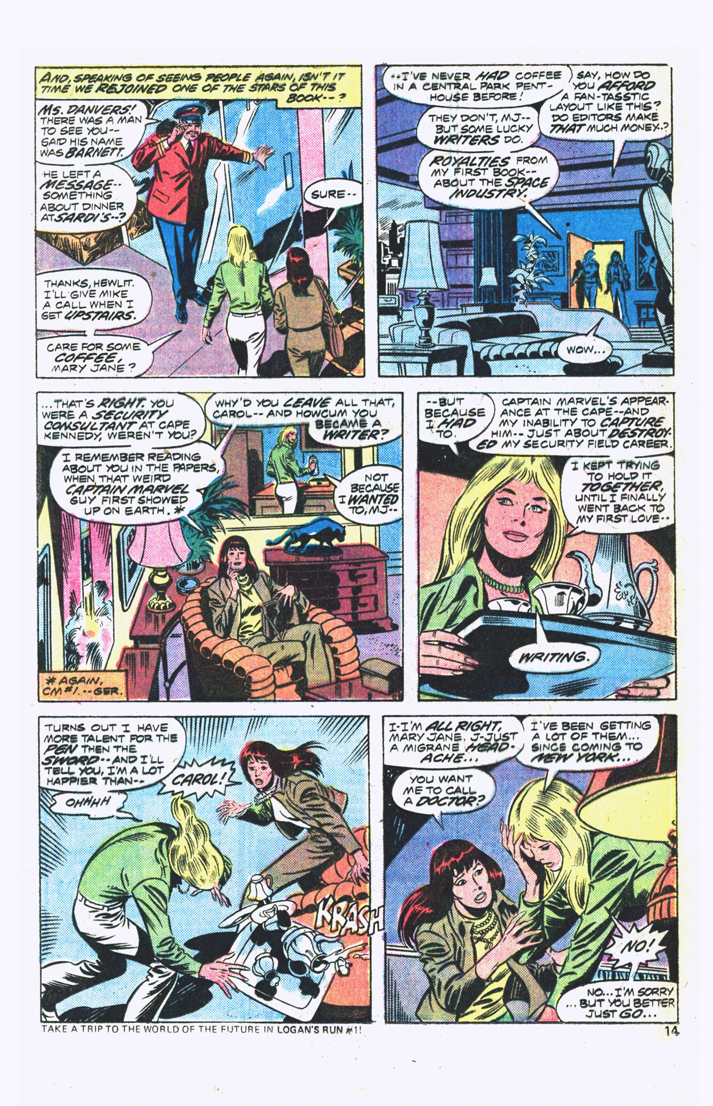 Ms. Marvel (1977) issue 1 - Page 9