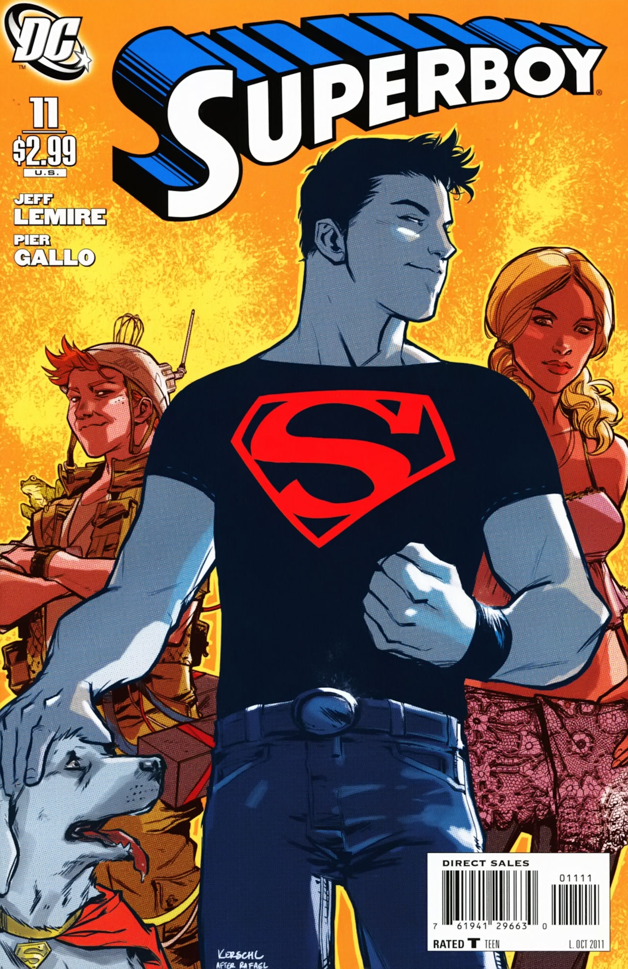 Read online Superboy [I] comic -  Issue #11 - 1