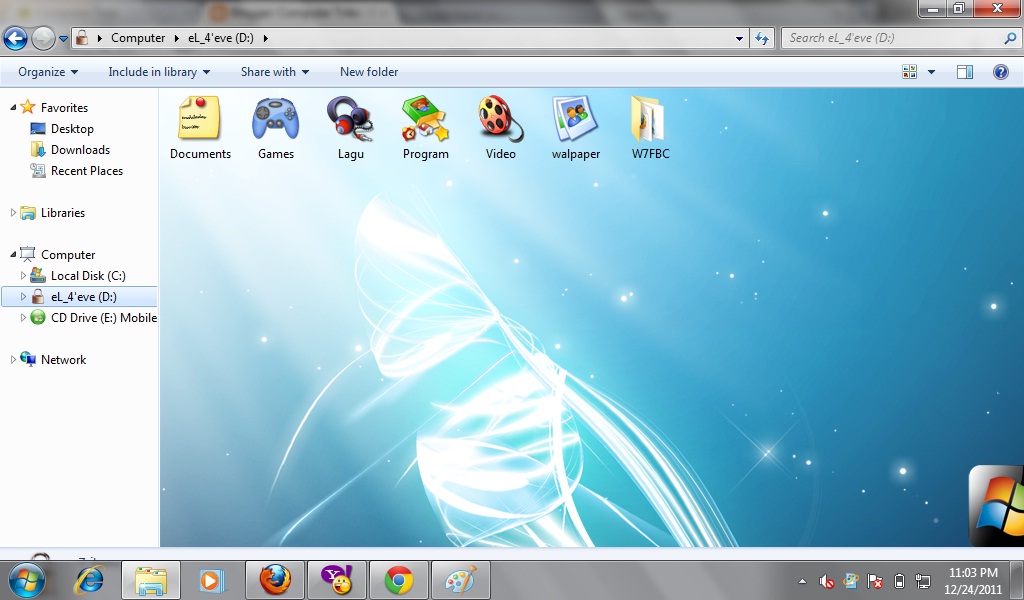 Cara Mengubah Background Windows Explorer pada Windows 7 Computer Triks