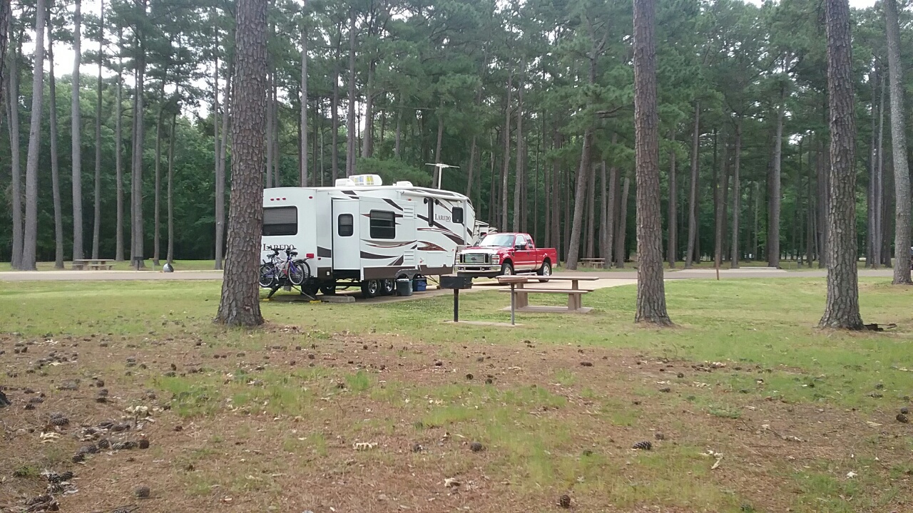 We Would Rather Be Camping! Persimmon Hill Campground at Enid Lake MS