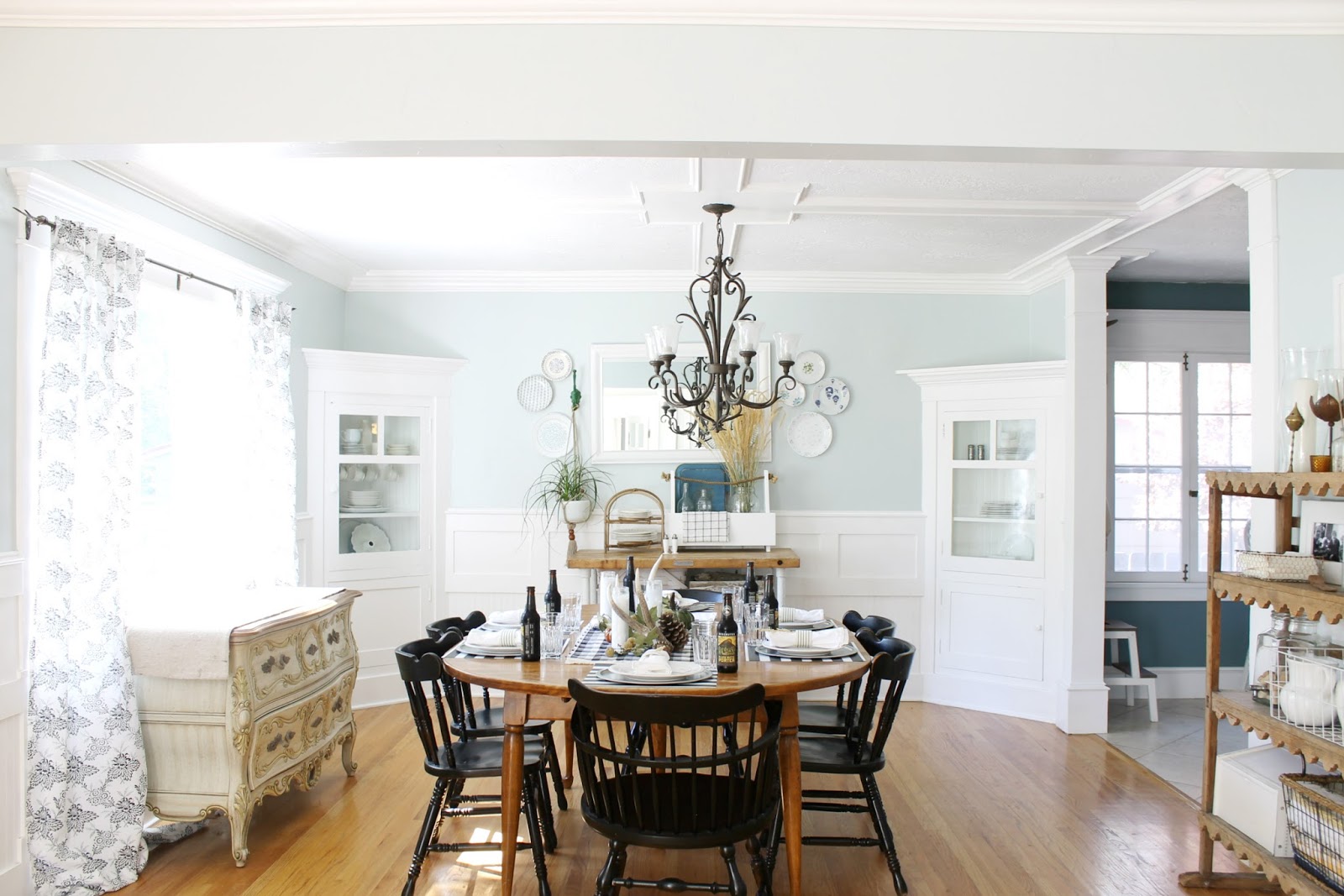 Bohemian Farmhouse Fall Home Tour 2016 The Wicker House