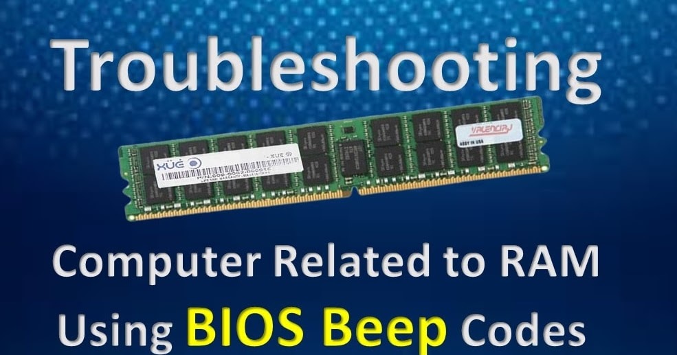 How to Identify the Computer Problem using BIOS Beep Codes