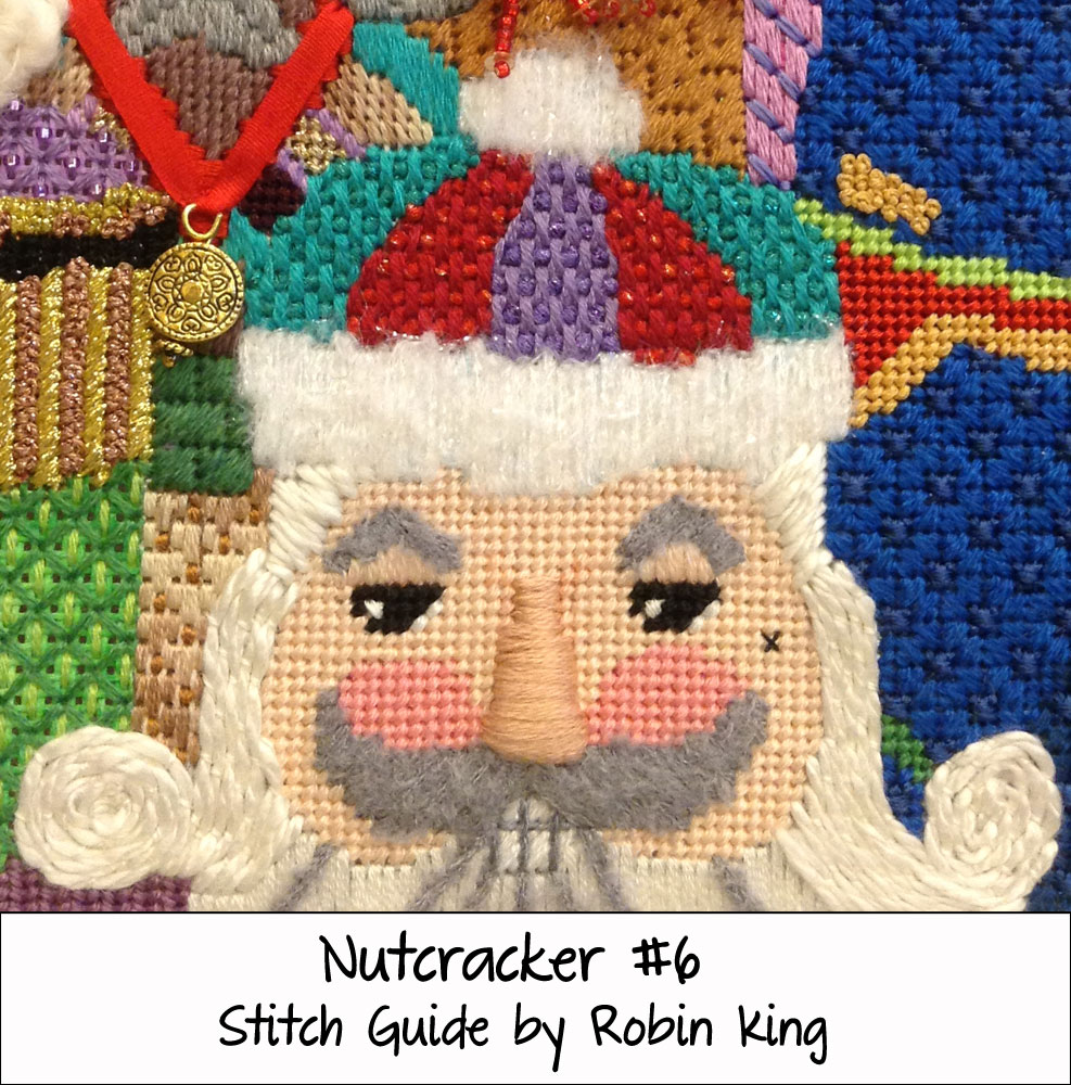 Needlepoint Study Hall Jolly Nutcrackers by dede Ogden and Robin King