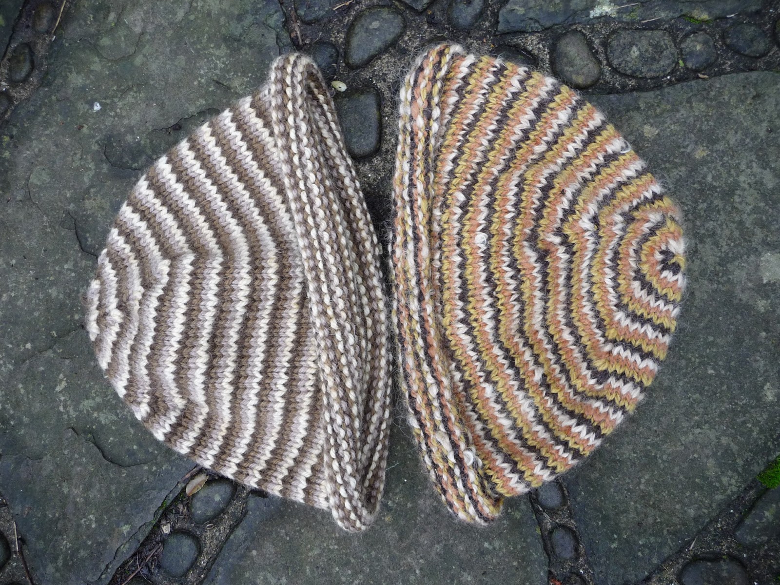 Wool - Tribulations of Hand Spinning and Herbal Dyeing: The Humdrum Helix Hat...