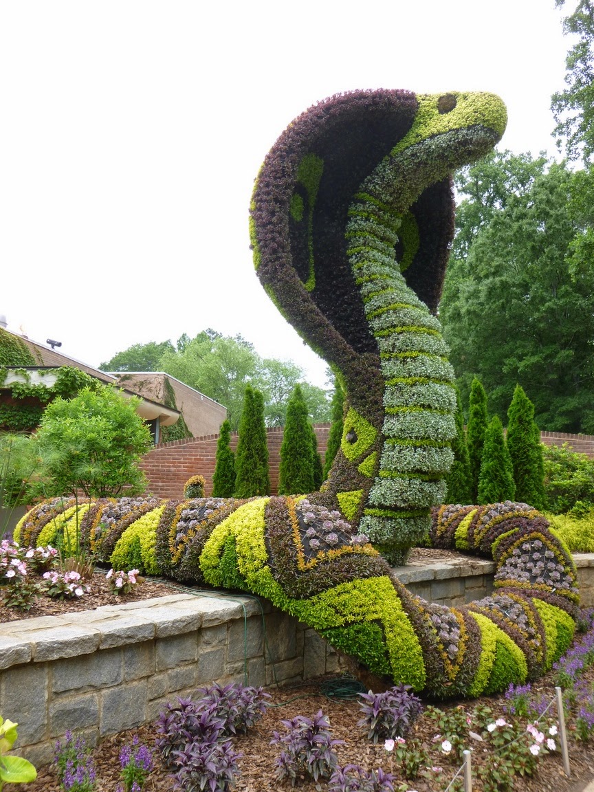 Snake @ Atlanta Botanical Garden, Imaginary Worlds