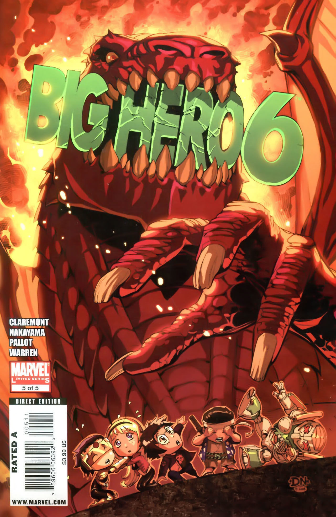 Read online Big Hero 6 (2008) comic -  Issue #5 - 33