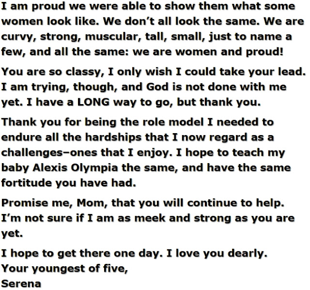 Serena Williams Blasts Racists & Haters As She Writes Sweet Letter To