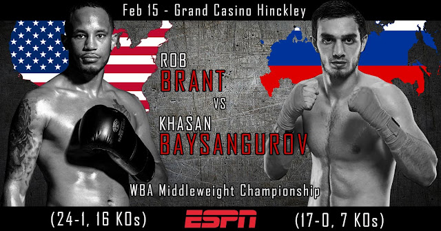 Rob Brant vs. Khasan Baysangurov Fight Card, Preview, Predictions 