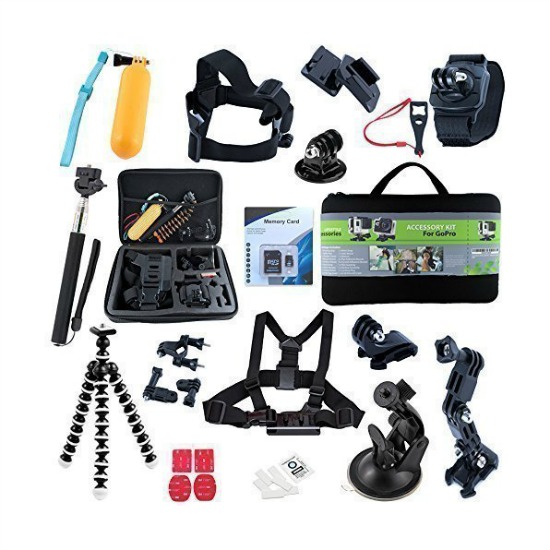 Pop Culture Shock GoPro Accessories Bundle Kit By Action Camera Kit Review