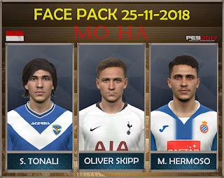 PES 2017 Facepack 25-11-2018 by Mo Ha