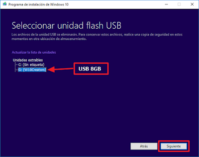 Crear Medios de Instalación de la Versión Win10 Creators IMG015